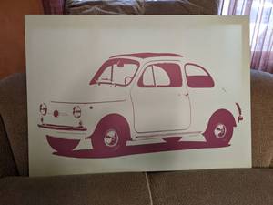 Volkswagon Artwork on Canvas