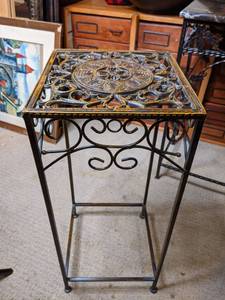 Metal Plant Stand or Small Table