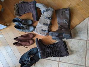 Lot of Ladies Boots in Size 10