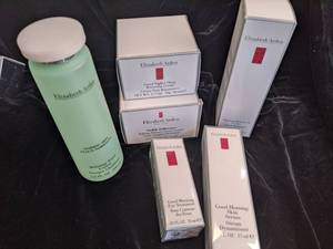 Lot of Elizabeth Arden Moisturizer, Toner, Eye Treatment and Skin Serum