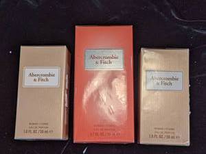 3 Bottles of Abercrombie & Fitch Eau de Parfum