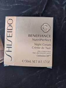 Shiseido Benefiance Nutriperfect Night Cream and Wrinkle Resist 24