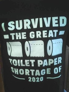 �Toilet paper �New T � shirt. Adult Small.