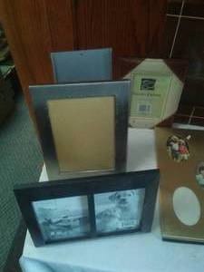 Picture frames & matting.