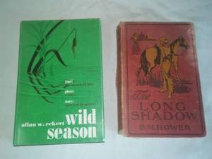2 books Wild Season & The Long Shadow.