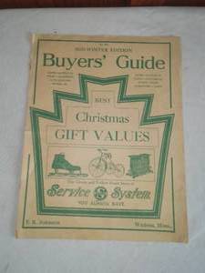 F. R. Johnson Buyers Guide � Vintage, Wadena MN. Christmas Flyer