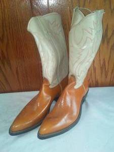 Justin Cowboy Boots New