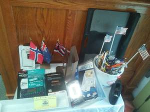 Office Supplies. Vintage pens, pencils, CD Sleeves and more.