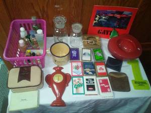 Collectibles. Perfumes, cards, Life Savers  and more