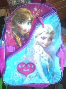 FROZEN backpack, new duffle bag and more.