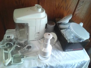 Krups Food Processor system.
