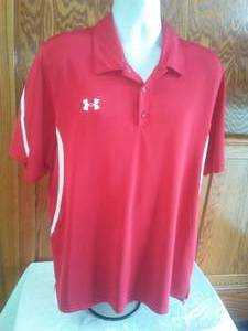 Men�s Under Armor Heat Gear XL Polo Shirt.