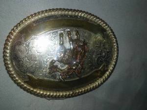 Rodeo Bucking Bronco Belt Buckle, new.