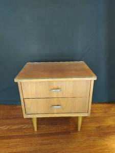 Mid Century Night Stand End Table