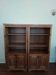 Pair of Bookshelf Cabinets