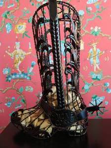 Wine Cork Metal Boot