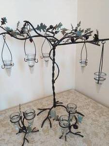 Set of Three Candle Holders