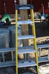 lot 753 image: Werner 5 Step Ladder FS205X9161