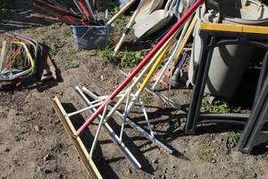 lot 765 image: Lot of (3) Landscape Rakes
