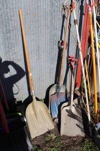 lot 771 image: Lot of (6) Scoop Shovels