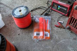 lot 797 image: Lot of (4) String Trimmer Line Replacement  - .095D Shaped Trimmer Line 885 Spool (x1), Echo Cross Fire 8 .095D 50-count (x3)