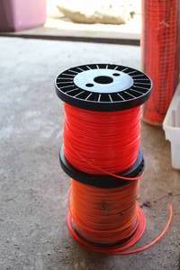 lot 799 image: Lot of (2) Spools of String Trimmer Line (partial spools)