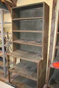 lot 829 image: Metal Shelving Unit 6-tier 36Wx24Dx88H