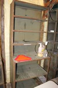 lot 830 image: Metal Shelving Unit 6-tier 36Wx24Dx88H