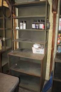 lot 831 image: Metal Shelving Unit 6-tier 36Wx24Dx88H