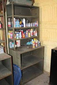 lot 832 image: Metal Shelving Unit 6-tier 36Wx24Dx88H