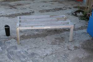 lot 839 image: Aluminum Rack 36Lx20Wx12H