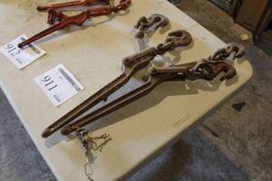lot 911 image: Lot of (2) Chain Tighteners