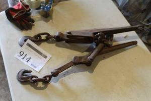 lot 914 image: Lot of (2) Chain Tighteners