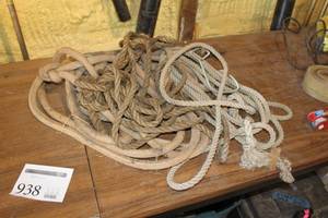 lot 938 image: Lot of Ropes