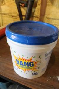 lot 962 image: Bang Laundry Detergent 40lb Tub (new)