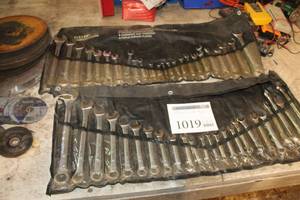 lot 1019 image: Lot of (2) Combination Wrench Set ASE&Metric 24-piece Chrome Vanadium Steel  - Cases