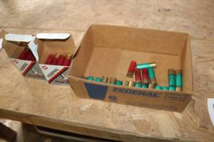 lot 1161 image: Lot of (2 Boxes) F Shot 48 Pellet 3 Magnum Shotshells 12GA