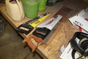 lot 1169 image: Lot of (3) Hand Saws
