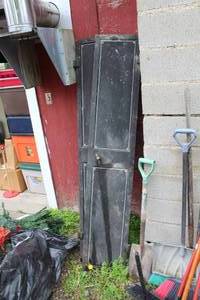 lot 1135 image: Lot of (2) Vintage Safe Doors
