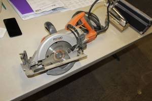 lot 718 image: Ridgid Circular Saw R3210  7-14