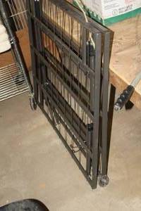 lot 1866 image: Fold-Up Bed Frame