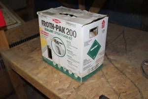 lot 1868 image: Dow Froth Pak 200 Sealant Spray Foam Kit
