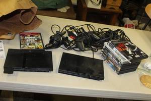lot 1869 image: Sony Playstation System Console  with Games and Accessories
