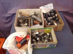 lot 46 image: Radio Tubes & Parts