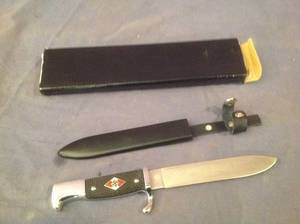 lot 62 image: Replica German Knife