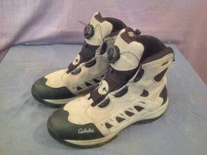 lot 112 image: Cabelas Size 14D Boots with Boa Lacing System