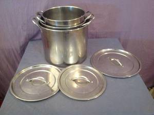 lot 129 image: Stock Pots