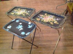 lot 145 image: Vintage TV Trays