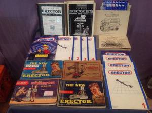 lot 149 image: Erector Sets Manuals & Catalogs