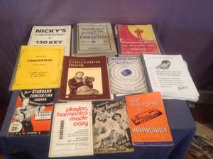 lot 151 image: Concertina & Harmonica Books
